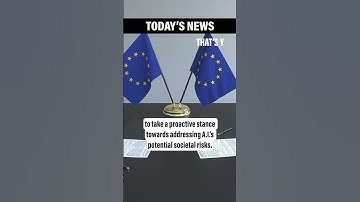 Europe creates the world’s first major law to regulate A.I.