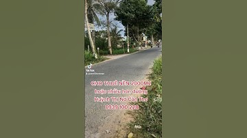 Cho thuê mặt bằng đường Huỳnh Thị Nở Cái Răng CT giá 17tr/th. Lh 0939 100 228