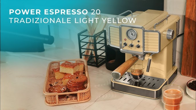 Power Espresso 20 Tradizionale Light Green Cafetera espresso Cecotec