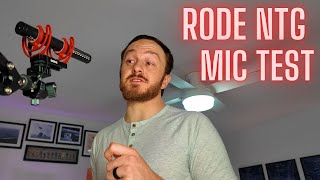 UNBOXING & MICROPHONE TEST - Rode VideoMic NTG