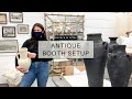 NEW Antique Booth Display + Before & After | My Vintage Shop