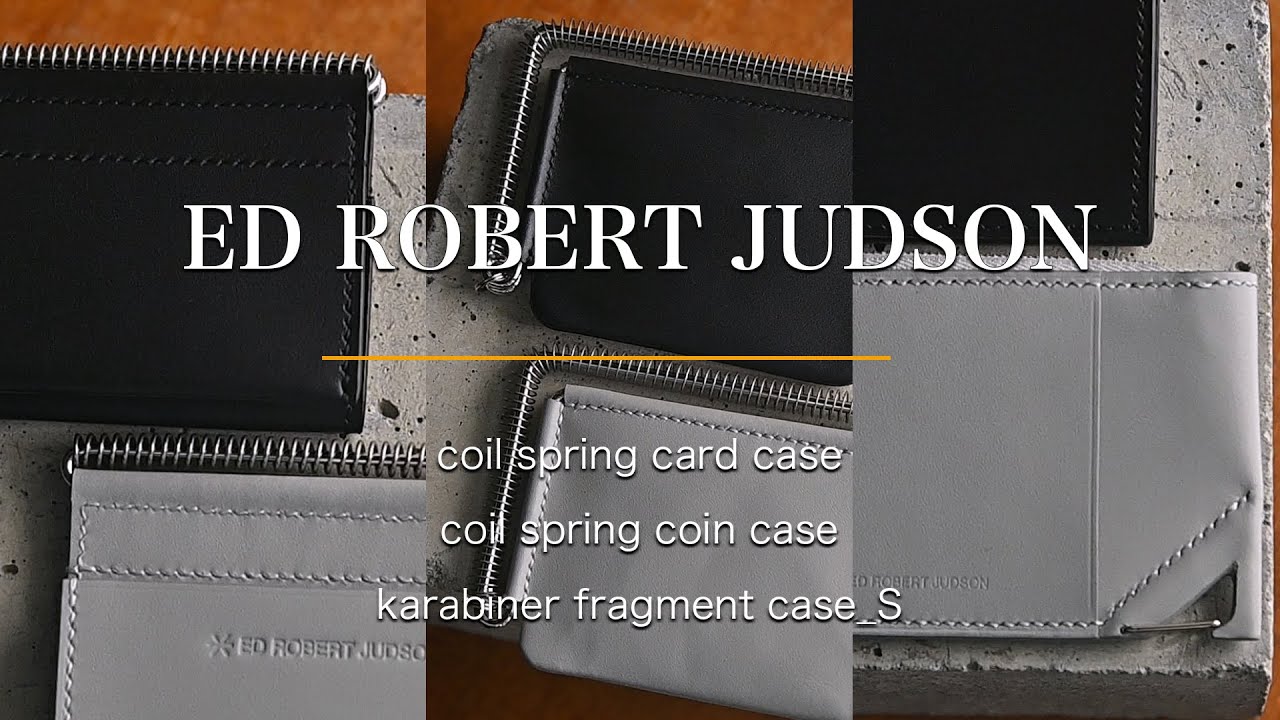 25AW ED ROBERT JUDSON］魅せるレザー小物を身に纏う｜STOTELA入荷情報