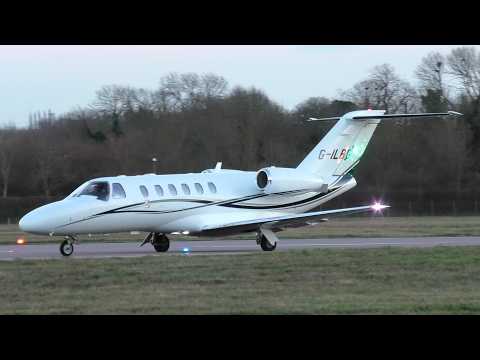 Catreus Cessna Citation CJ2+ G-ILBG at Cambridge Airport