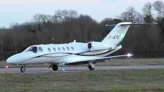 Catreus Cessna Citation CJ2+ G-ILBG at Cambridge Airport