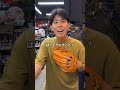 ワシの型付けグラブ是非見に来てくれよっ😊　たつの市 野球グローブ 型付けグラブ 野球グラブ仙人 #shorts