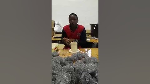 Kitchen cleaning tools mesh scourer machine mesh scrubber knitting machine from manufacturer