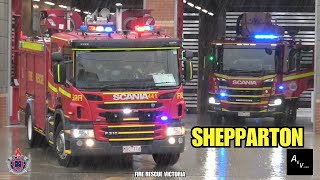⁴ᴷ  FIRE RESCUE VICTORIA - RARE PUMPER PLATFORM TURNOUT* - P75 PP75 turning out code 1