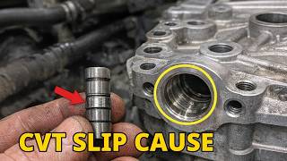 Nissan Altima CVT Slip After Stop – P0746 & P0868 Cause (Jatco CVT8)