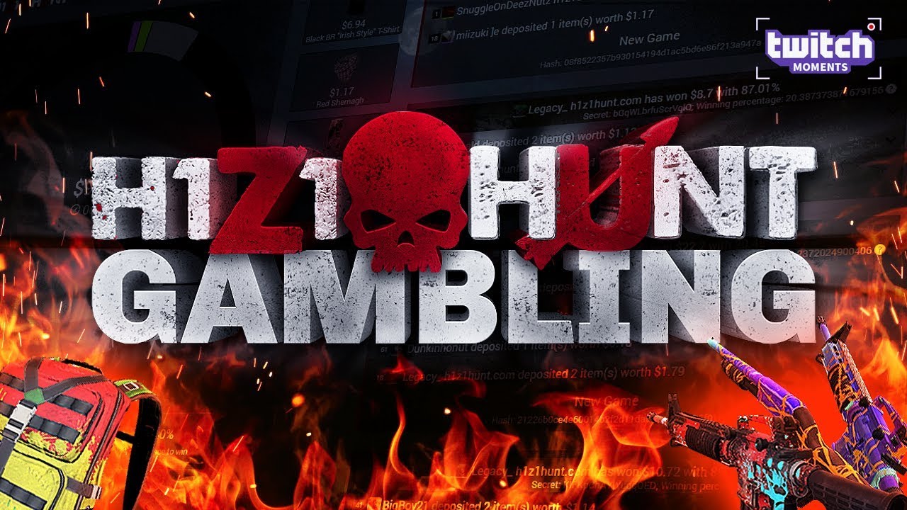 H1Z1Hunt GAMBLING! I FINALLY WON MY FAVORITE SKIN!? (Exclusive Giveaway)