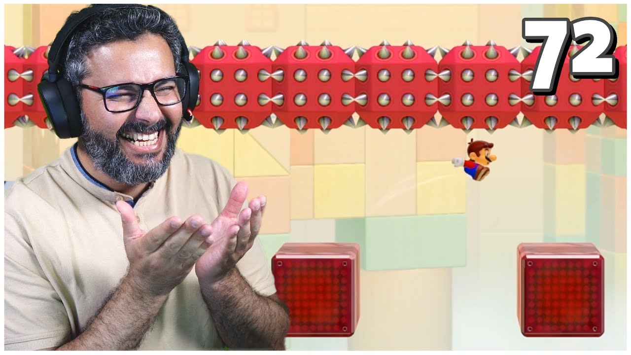 ماريو ميكر 2 رن اكسبرت طويلة، مراحل غريبة 😂 | Super Mario Maker 2 Endless Expert