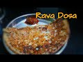 Instant crispy rava dosa