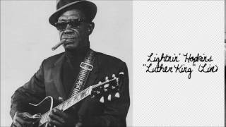 Lightnin Hopkins — Luther King — Live | 1965