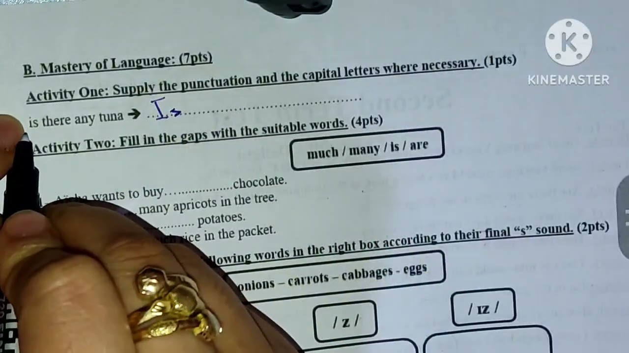 اقوى فرض مقترح بقوة في الانجليزية للثانية متوسط الفصل الثاني 2024