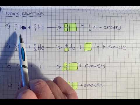 Fusion Example Equation