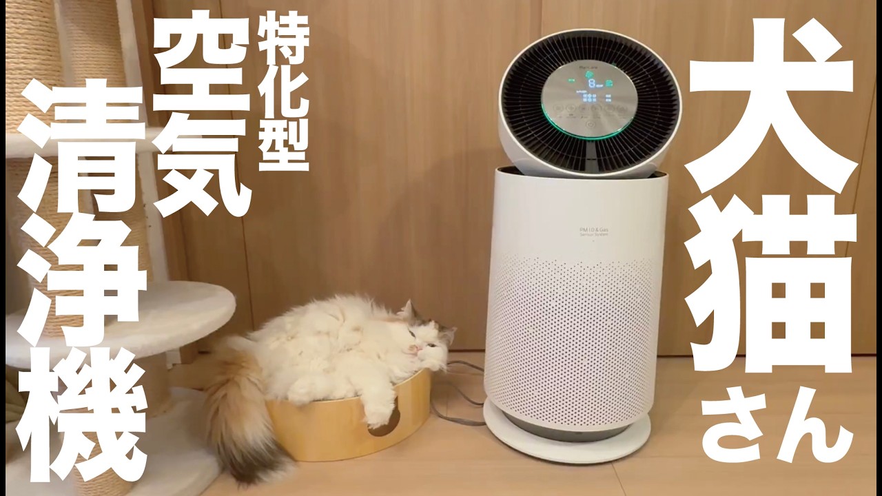 LG発。ペットの毛やニオイを大幅に低減する空気清浄機「LG PuriCare