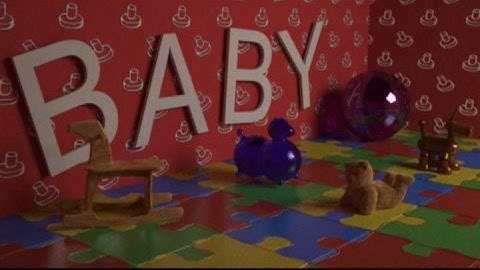 3d room from 3d max and maxwell render