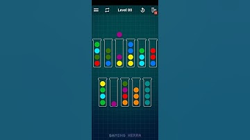 Ball Sort Puzzle Level 80