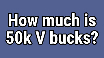 How much money is 50k V-bucks?