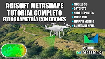 Agisoft Metashape - Procesado Completo para PRINCIPIANTES | Fotogrametría con Drones