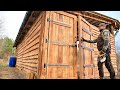 Making a Medieval Door for my Barn in the Forest - Ep.6