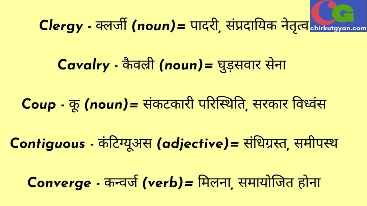 C meaning. C meaning