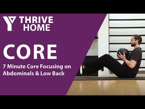 YThrive CORE 6: 7 Minute Core Focusing on Abdominals and Low Back