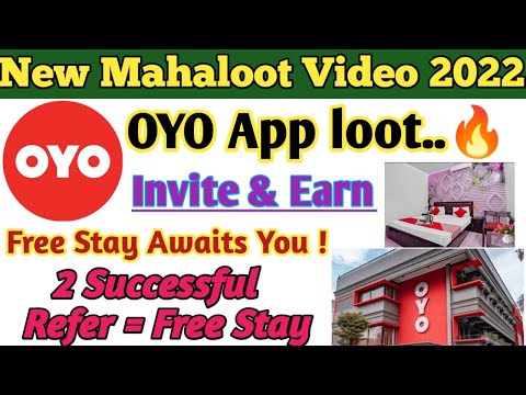 #oyo App Loot.?| OYO App Invite & Earn | Only 2 Successful Refer OYO App & Totally free Stay OyoRoom