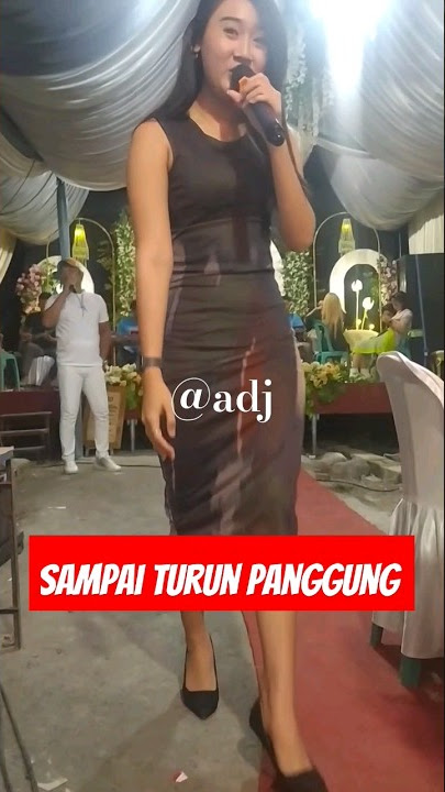 Penyanyi nya sampai turun panggung!!#shortsyoutube #dangdut