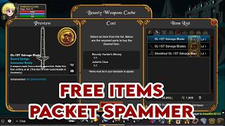 AQW Salvage Blade Packet Spammer