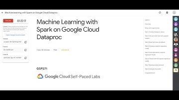 Machine Learning with Spark on Google Cloud Dataproc || #Learn_to_earn || #qwiklabs || #GSP271