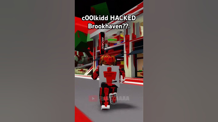 c00lkidd HACKED Brookhaven??! #roblox #brookhaven #c00lkidd #hacker #scary #shorts