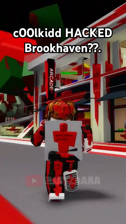 c00lkidd HACKED Brookhaven??! #roblox #brookhaven #c00lkidd #hacker #scary #shorts