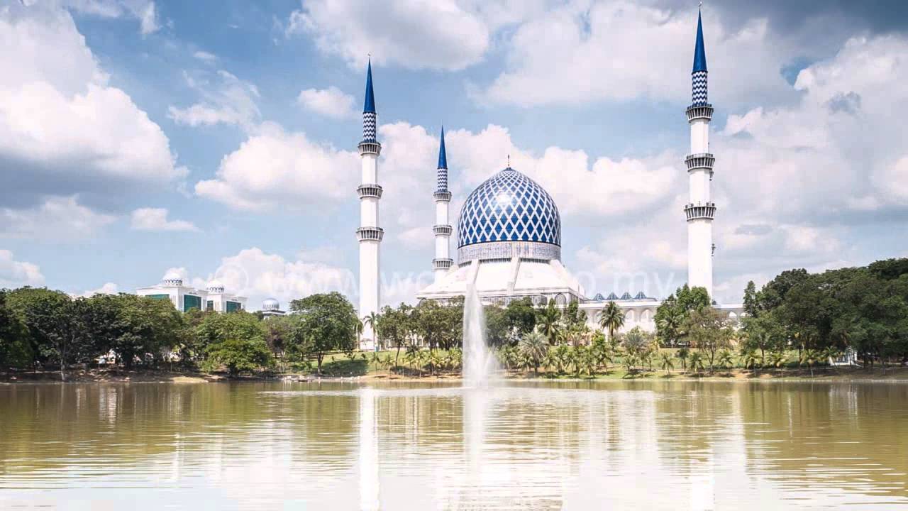 Sultan Salahuddin Abdul Aziz Shah Mosque on Hyperlapse ...