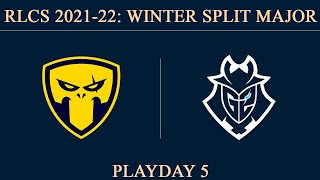 TQ vs G2 @Set1 | RLCS 2021-22 Winter Split Major | Team Queso vs G2 Esports | 27 March 2022