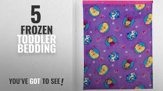 Top 10 Frozen Toddler Bedding [2018]: Disney Frozen Toddler Blanket-40" X 50" 085214099699
