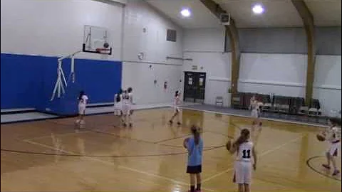 "Drills for Modified Triangle Zone/Man Offense"(2of5) - Youth Basketball  - Doug Schakel