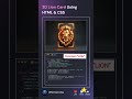🦁 Build This INSANE 3D Lion Card with HTML, CSS &amp; JavaScript 🔥 #webdevelopment #css #cssanimation