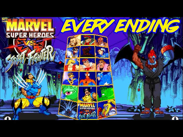 Marvel Super Heroes vs. Street Fighter secret characters, Marvel vs. Capcom