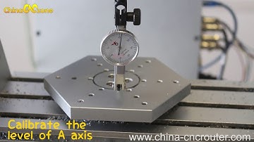 Calibration Step 2: How to Calibrate the Levelness of A axis?