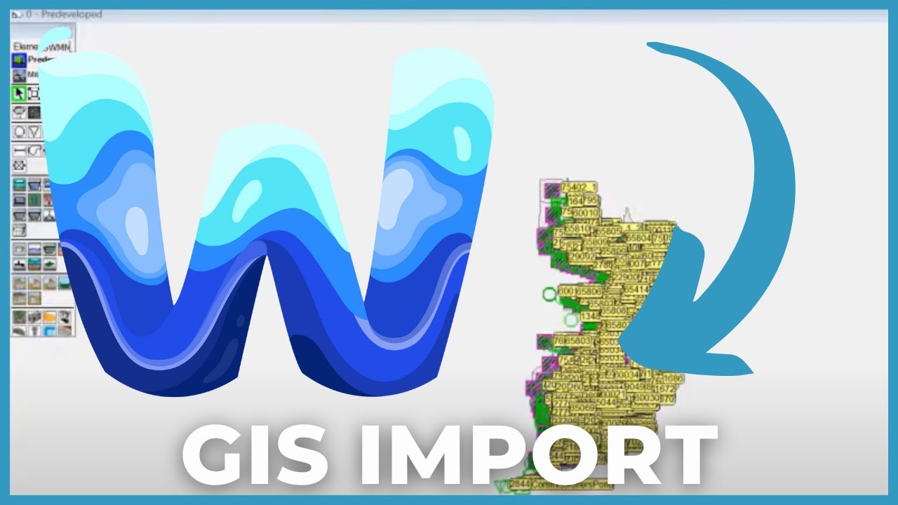 How to import GIS in WWHM-SWMM - YouTube