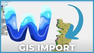 How to import GIS in WWHM-SWMM