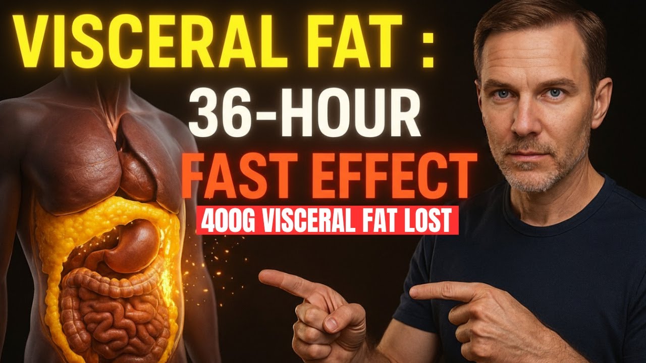 🔥Что на самом деле происходит с жиром на животе во время 36-часового голодания
