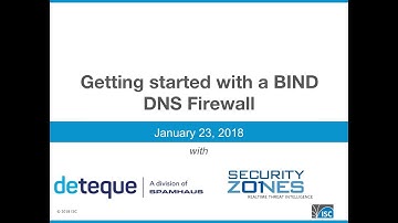 ISC/Spamhaus Webinar: It