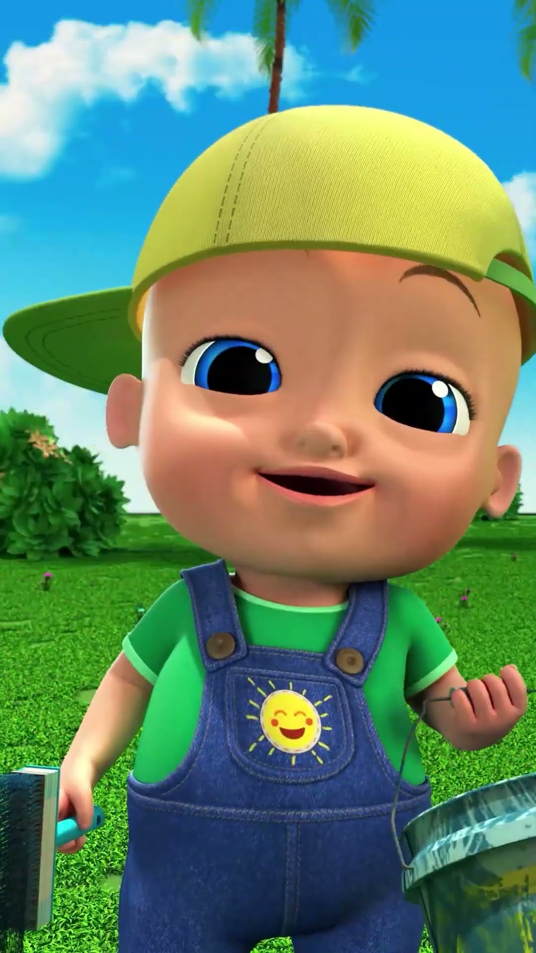Aventuri colorate cu Johny, Zigaloo și Elefănțelul! ? Pictăm pereții împreună!  #tralala #shorts