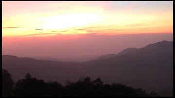 Dieng Plateau - Colorful Lake and Sunrise