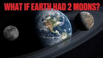 What If Earth Had Two Moons? #moon