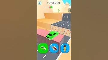 Shape-Shifting 2 GAMEPLAY Level No #2901 Walkthrough - New Update Car Racing #Shorts #ShapeShifting