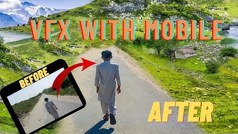 Kinemaster VFX Editing Urdu Tutorial 2 ||Wonderful  Matte Painting With Mobile By Sabir The Creative
