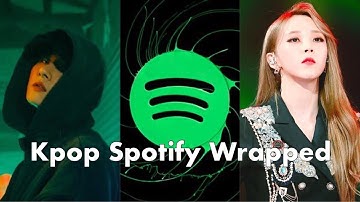 My top kpop songs of 2021 - Spotify Wrapped
