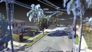 Power Lines flyby produced using terrestrial LiDAR survey equiptment